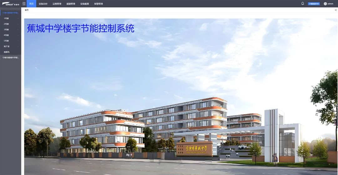 格瑞特智慧機(jī)電管理系統(tǒng)在學(xué)校項(xiàng)目中實(shí)現(xiàn)多維管理(圖5)